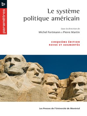 cover image of Le système politique américain (5e édition)